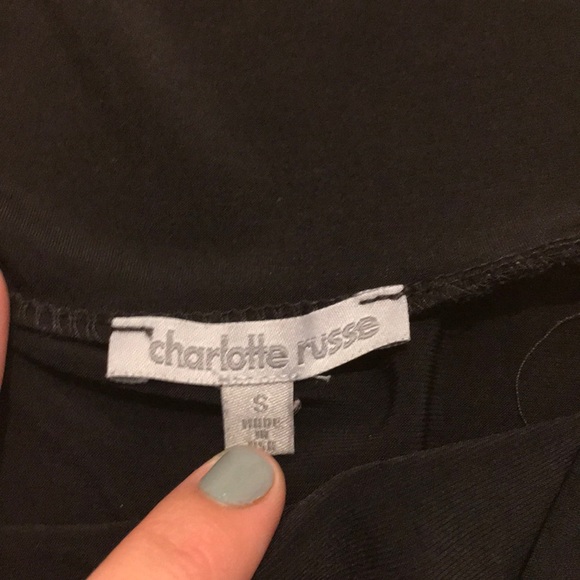 Black Charlotte Russe maxi skirt - Picture 3 of 4